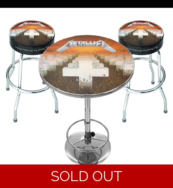 Metallica - Master Of Puppets Bar Set